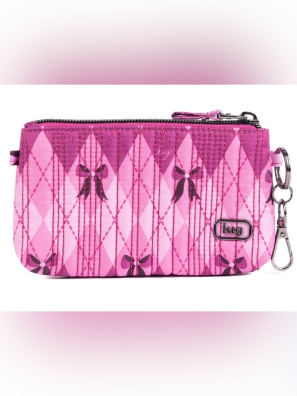 Love Metro XL ID Pouch. Petite Bowgyle Purple. NWT